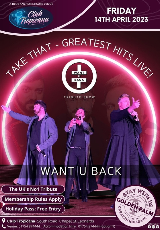 Want U Back Take That