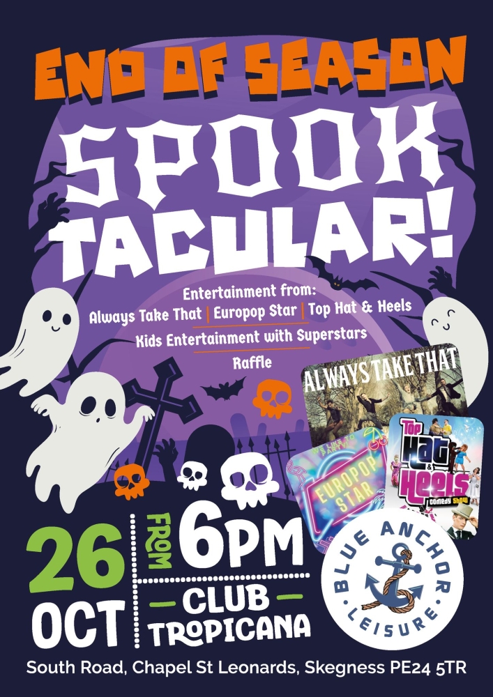 Club Tropicana's End of Season Spooktacular