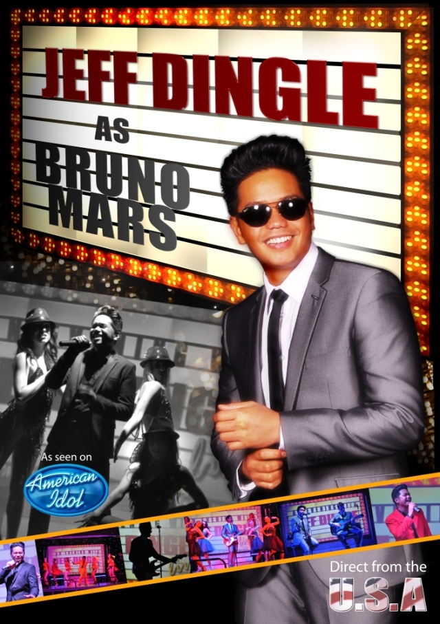 Hariana & Jeff Dingle as Bruno Mars...Sassitude