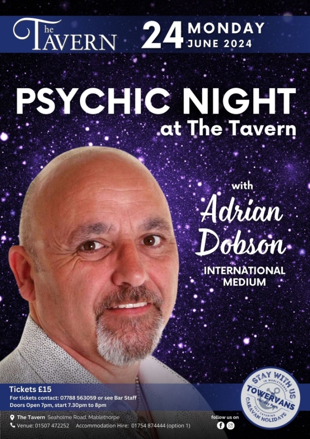 Psychic Night with Adrian Dobson