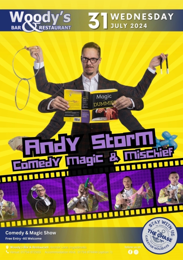 Andy Storm's Comedy, Magic & Mischief Show