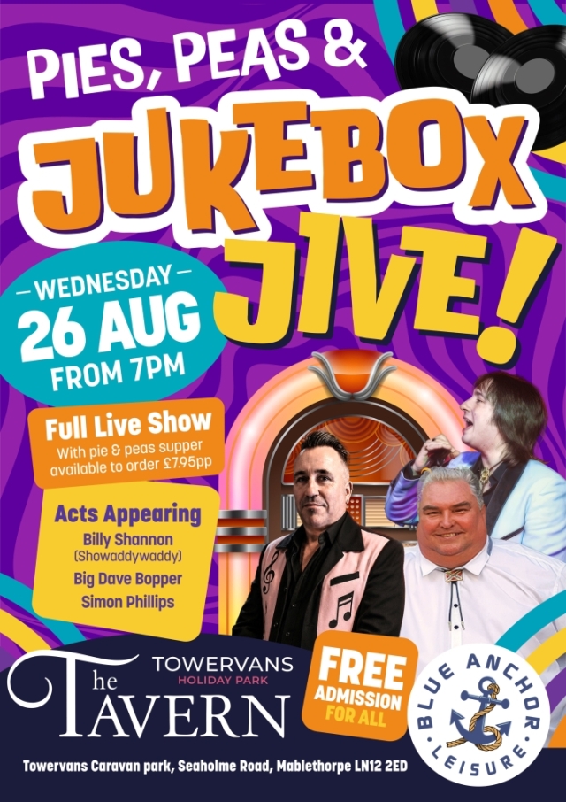 Peas, Pies & Jukebox Jive
