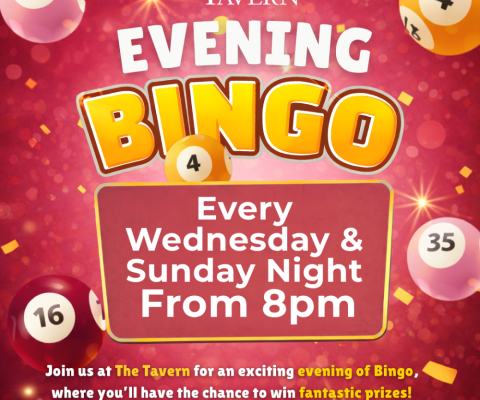 Wednesday Night Tavern Bingo