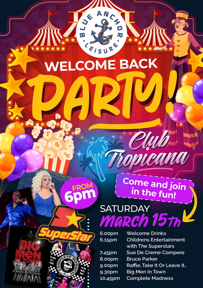 Welcome Back Party Night