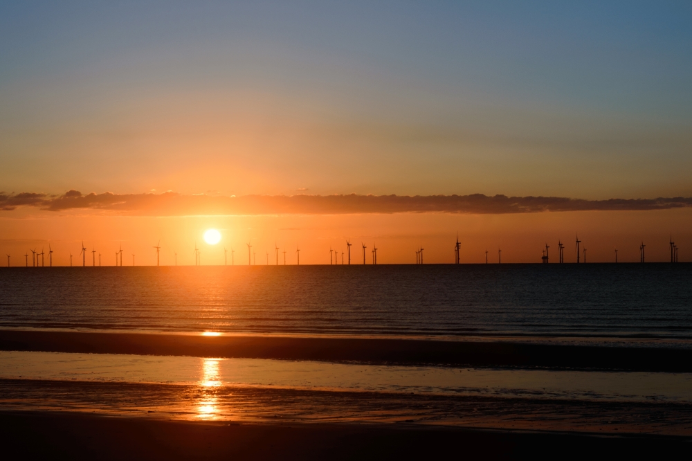 Winthorpe beach near Seafields and Seaways holiday parks