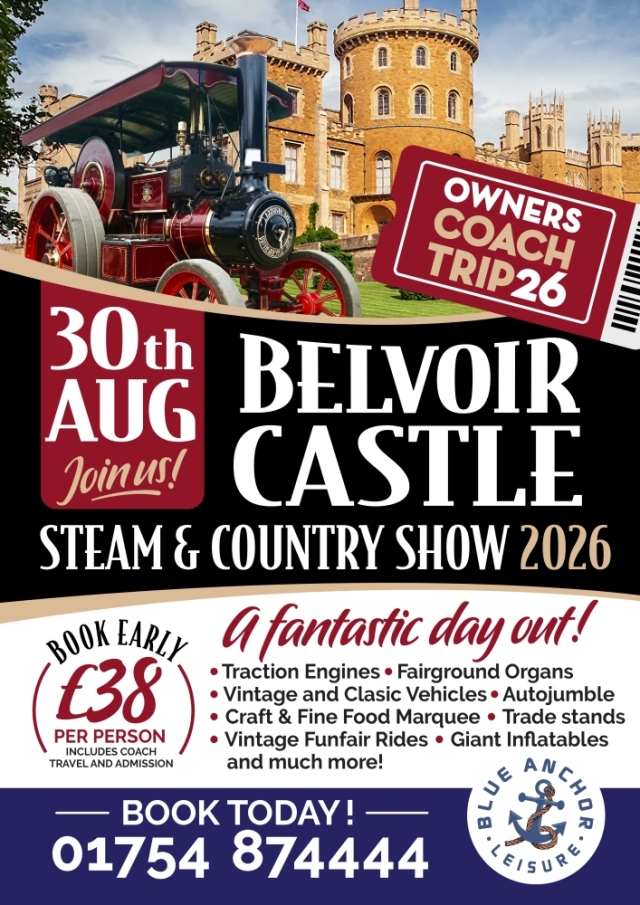 Owners Coach Trip - Belvoir Castle