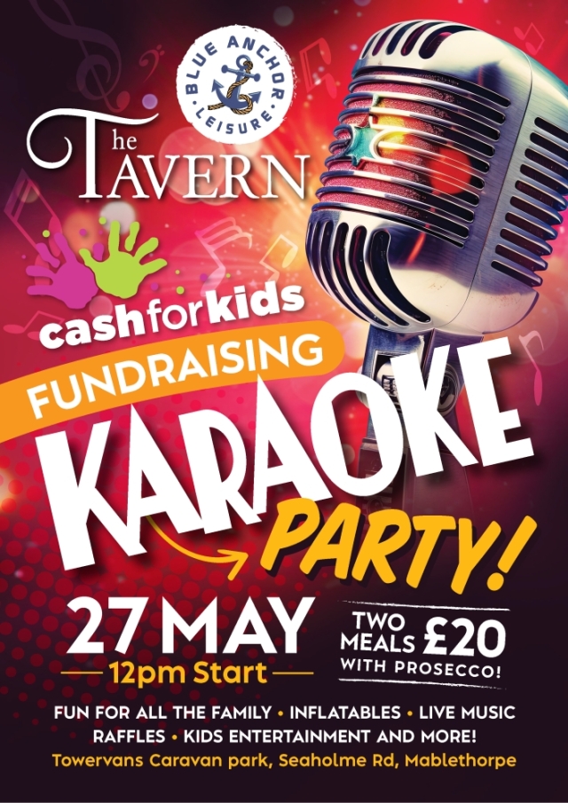 Cash for Kids Fundraising Karaoke Party!