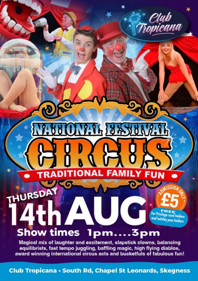 National Festival Circus at Club Tropicana