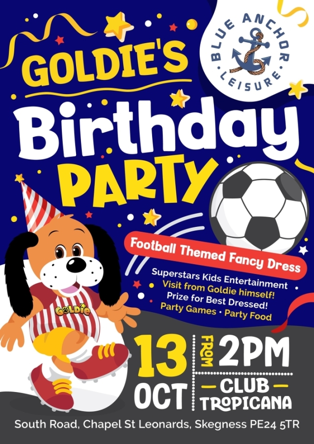 Goldie's Birthday Party - Club Tropicana