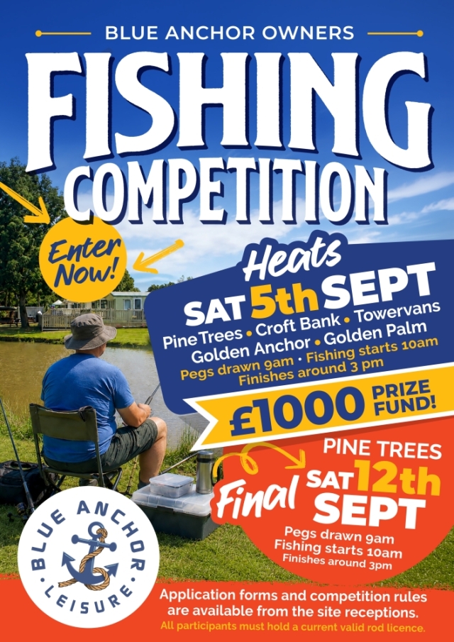 Blue Anchor Leisure Owners Fishing Competition