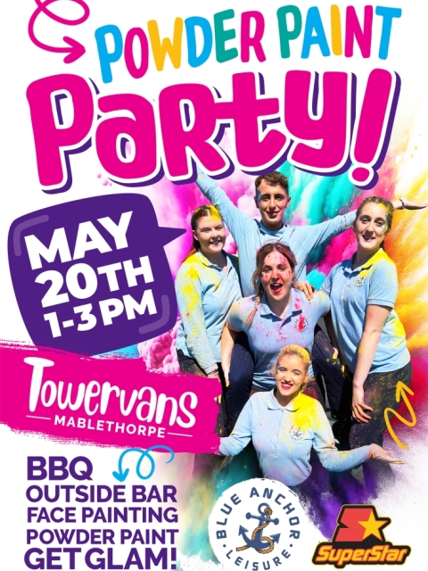 Towervans Powder Paint Party!