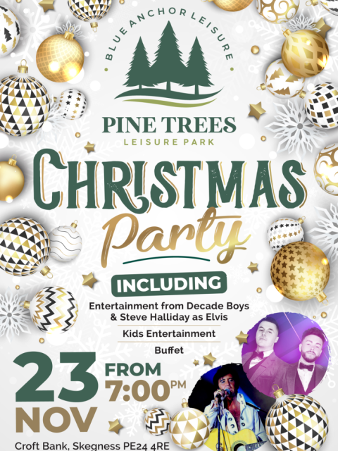 Pine Trees Christmas Party