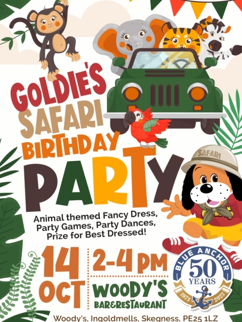 Goldie's Safari Birthday Parties!