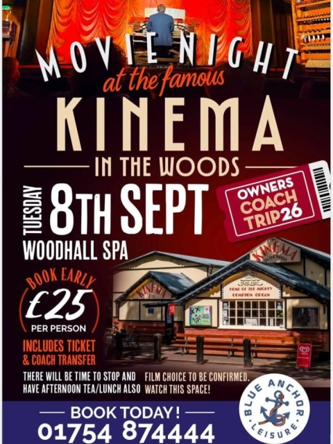 Owner Coach Trip - Kinema in the Woods