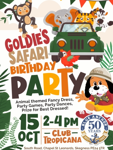 Goldie's Safari Birthday Parties!