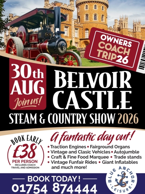Owners Coach Trip - Belvoir Castle