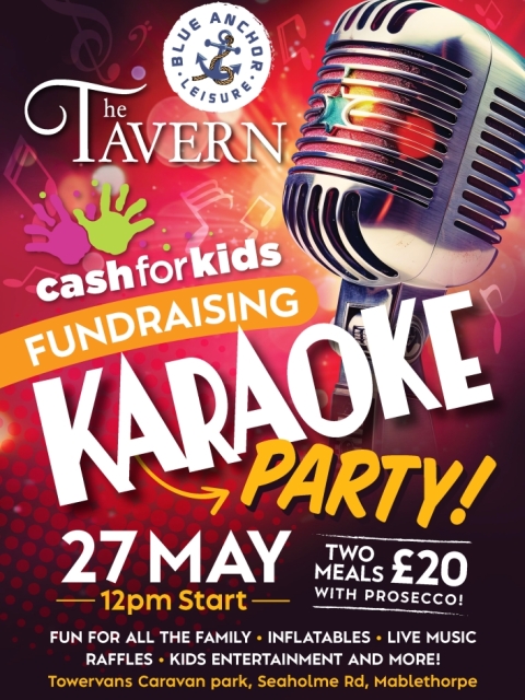 Cash for Kids Fundraising Karaoke Party!
