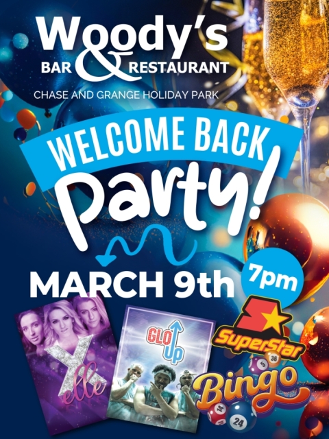 Welcome Back Party - Woody's Bar & Restaurant