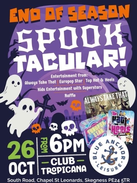 Club Tropicana's End of Season Spooktacular