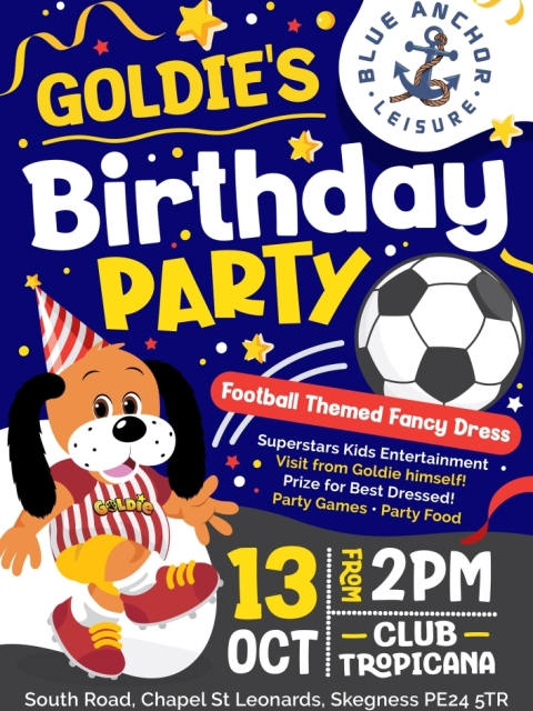 Goldie's Birthday Party - Club Tropicana