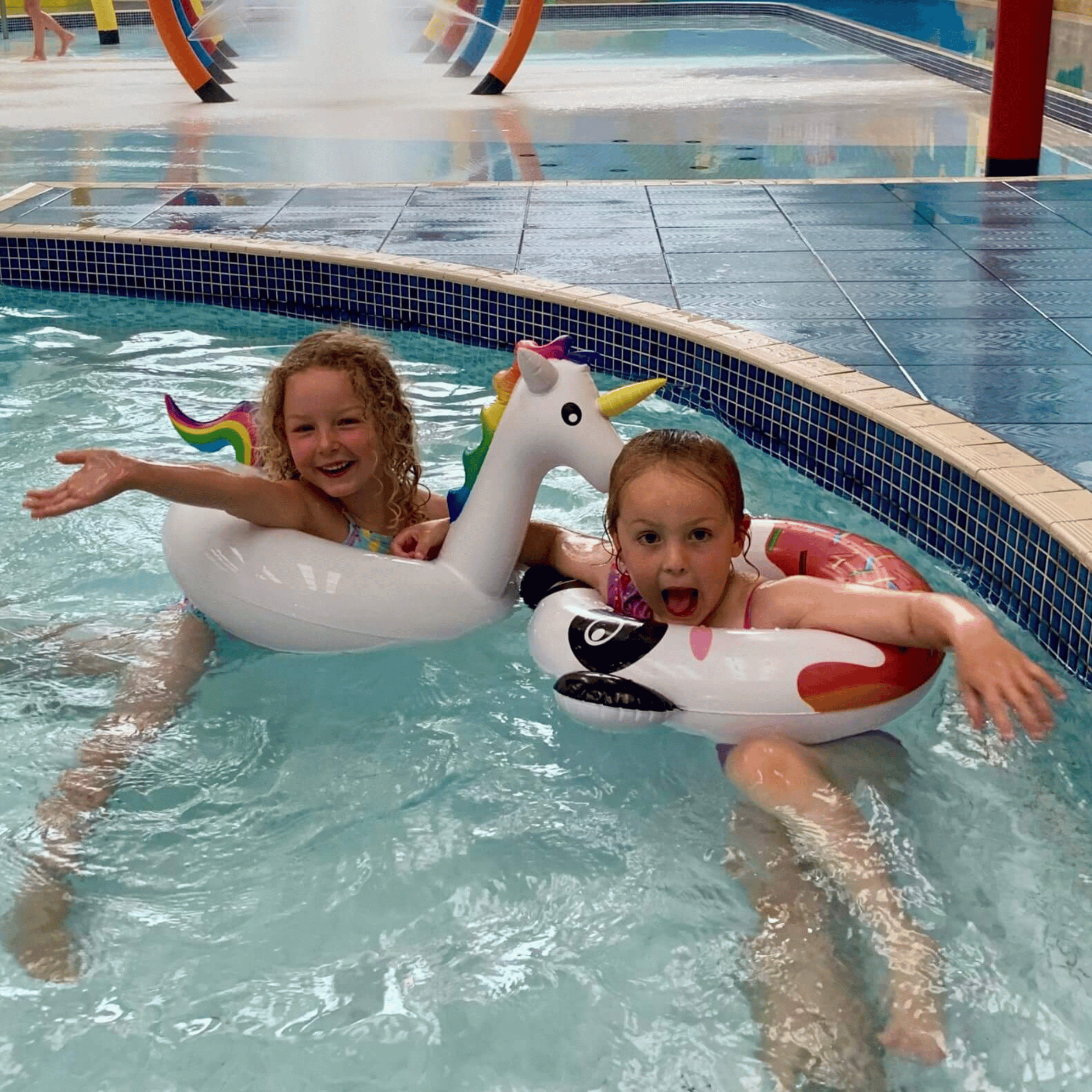 Indoor Heated Pool & Water Slides